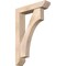 Ekena Millwork Westlake Slat Smooth Bracket w/ Offset Brace, Douglas Fir, 5 1/2"W x 24"D x 36"H BKT0604X24X36WTL06SDF - alternate 1